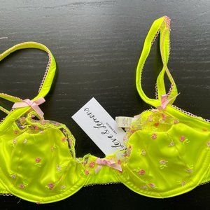 For love & lemons Wild Rose Bra